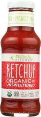 PRIMAL KITCHEN: Ketchup Unsweetened Organic, 11.3 oz