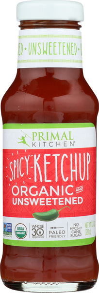 PRIMAL KITCHEN: Ketchup Unsweetened Spicy Organic, 11.3 oz