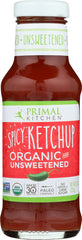 PRIMAL KITCHEN: Ketchup Unsweetened Spicy Organic, 11.3 oz