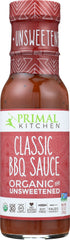 PRIMAL KITCHEN: Organic & Unsweetened Classic BBQ Sauce, 8.5 oz