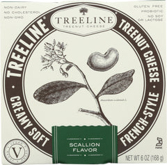 TREELINE: Scallion French-Style Soft Cheese, 6 oz