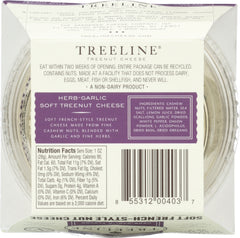 TREELINE: Herb-Garlic French-Style Soft Cheese, 6 oz