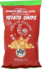 POP GOURMET: Chip Potato Original Sriracha Kettle, 8 oz