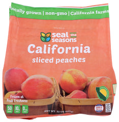 SEAL THE SEASONS: California Sliced Peaches, 32 oz