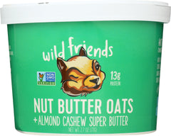 WILD FRIENDS: BUTTER OAT CUP ALMD CSHEW (2.700 OZ)