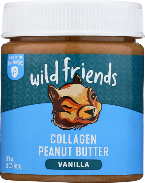 WILD FRIENDS: Peanut Butter Vanilla Protein, 10 oz