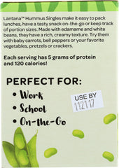 LANTANA: Hummus Edamame 4pk, 8 oz