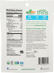GIMME: Seaweed Thins Toasted Coconut, 0.77 oz