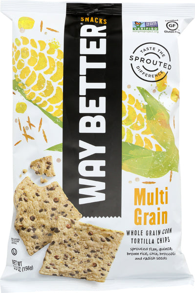 WAY BETTER SNACKS: Multi-Grain Tortilla Chip, 5.5 oz