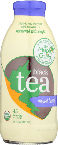 THE MAPLE GUILD: Black Iced Tea Mixed Berry, 16 fo