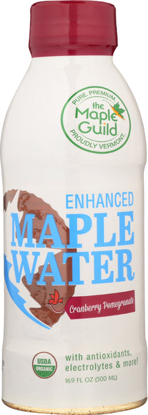 THE MAPLE GUILD: Enhanced Water Maple Cranberry Pomegranate, 16.9 fo