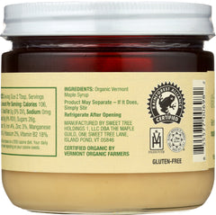 THE MAPLE GUILD: Organic Maple Cream, 16 oz