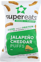 SUPEREATS: Puffs Protein Jalapeño Cheddar, 3 oz