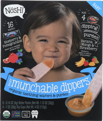 NOSH: Munchable & Dip Blueberry Pomegranate, 5.12 oz