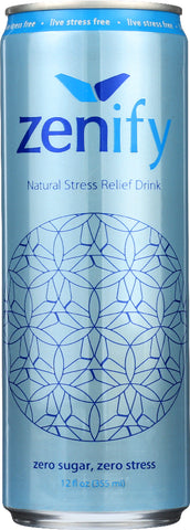 ZENIFY: Stress Relief Drink Natural, 12 oz