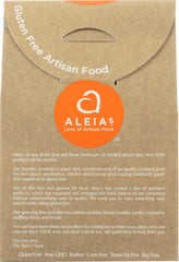 ALEIAS: Peanut Butter Cookies Gluten Free, 9 oz