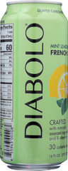 DIABOLO: Mint Lemonade French Soda, 16 oz