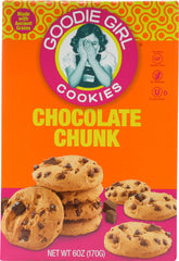 GOODIE GIRL: Cookies Gluten Free Quinoa Chocolate Chunk Cookies, 6 oz