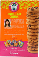 GOODIE GIRL: Cookies Gluten Free Quinoa Chocolate Chunk Cookies, 6 oz