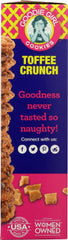 GOODIE GIRL: Cookies Toffee Crunch Gluten Free, 6 oz