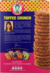 GOODIE GIRL: Cookies Toffee Crunch Gluten Free, 6 oz