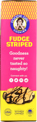 GOODIE GIRL: Cookies Fudge Striped, 7 oz