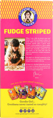 GOODIE GIRL: Cookies Fudge Striped, 7 oz