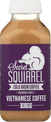 SECRET SQUIRREL: Cold Brew Coffee Vietnamese, 12 oz