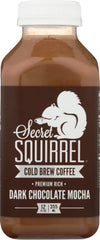 SECRET SQUIRREL: Cold Brew Coffee Dark Chocolate Mocha, 12 oz