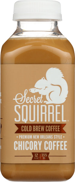 SECRET SQUIRREL: Cold Brew Chicory Coffee, 12 oz