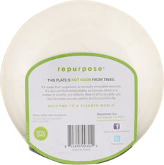 REPURPOSE: Plant Based Heavy Duty Plates 6in, 20 pc