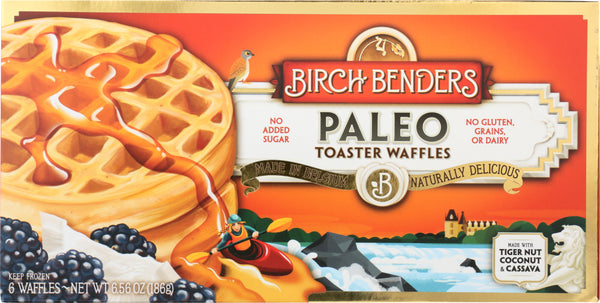 BIRCH BENDERS: Waffles Paleo, 8.75 oz