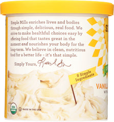 SIMPLE MILLS: Vanilla Frosting, 10 oz