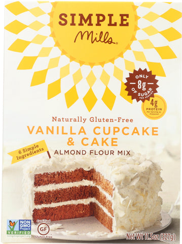 SIMPLE MILLS: MIX CAKE VANILLA (11.540 OZ)