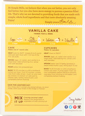 SIMPLE MILLS: MIX CAKE VANILLA (11.540 OZ)