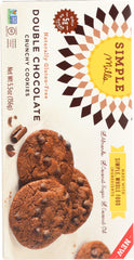 SIMPLE MILLS: COOKIES CRNCHY DBL CHOC C (5.500 OZ)