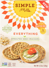 SIMPLE MILLS: CRACKERS EVRYTHNG SPRTD S (4.250 OZ)