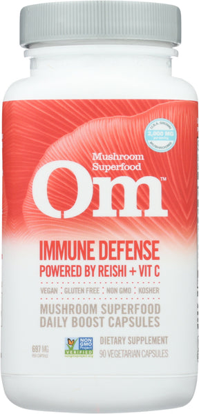 OM ORGANIC MUSHROOM NUTRITION: Capsule Immune Defens 0.25e, 90 CP