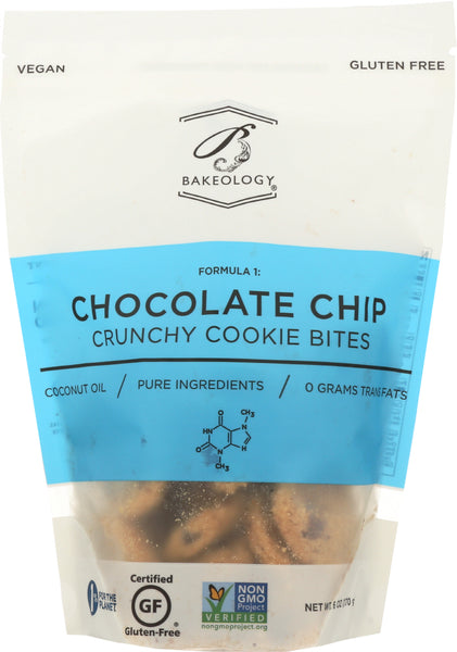 BAKEOLOGY: Chocolate Chip Crunchy Cookie Bites, 6 oz