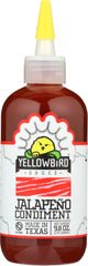 YELLOWBIRD SAUCE: SAUCE CHILI JALAPENO (9.800 OZ)