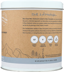 KURA NUTRITION: Vanilla Bean New Zealand Dairy Wellness Powder, 16.9 oz