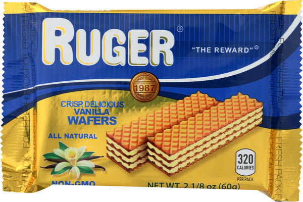 RUGER: Vanilla Wafers, 2.125 oz