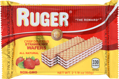 RUGER: Strawberry Wafers, 2.125 oz