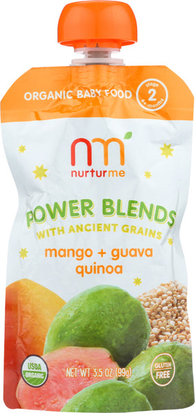 NURTURME: Baby Power Blends Mango Quinoa, 3.5 oz