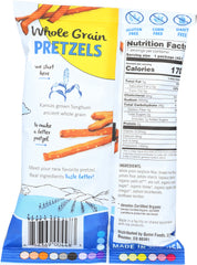 QUINN: Classic Sea Salt Sticks Pretzels Snack Bag, 1.5 oz