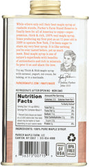 PARKERS REAL MAPLE: Syrup Maple Dark Traditional, 8 fo