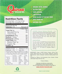 LECKER: Mix Brownie Quinoa Natural, 10.6 oz