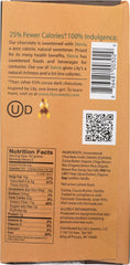 LILY'S: Dark Chocolate with Stevia Crispy Rice, 3 oz