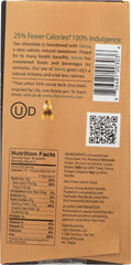 LILY'S: Dark Chocolate with Stevia Almond, 3 oz