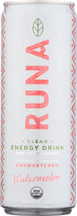 RUNA: Beverage Energy Guayusa Watermelon, 12 fo